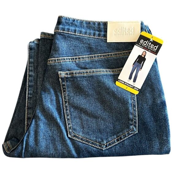 Edited Denim - NEW‎ Edited By Remi Bader Loose Straight Jeans